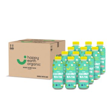 Happy Earth Organic Coconut Water, 250 ml